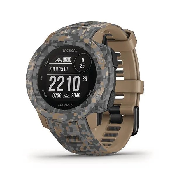 Garmin Instinct Tactical Camo Coyote Tan Gps Sea Antien Vn